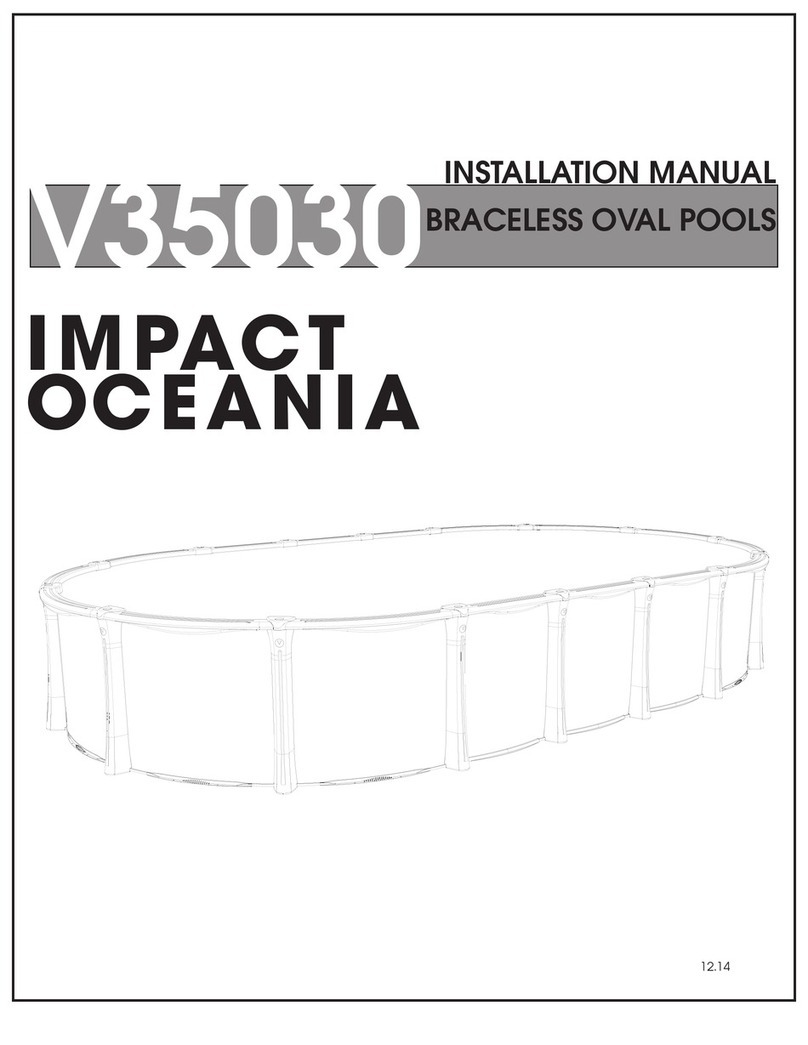 Piscine Solide IMPACT OCEANIA installation manual