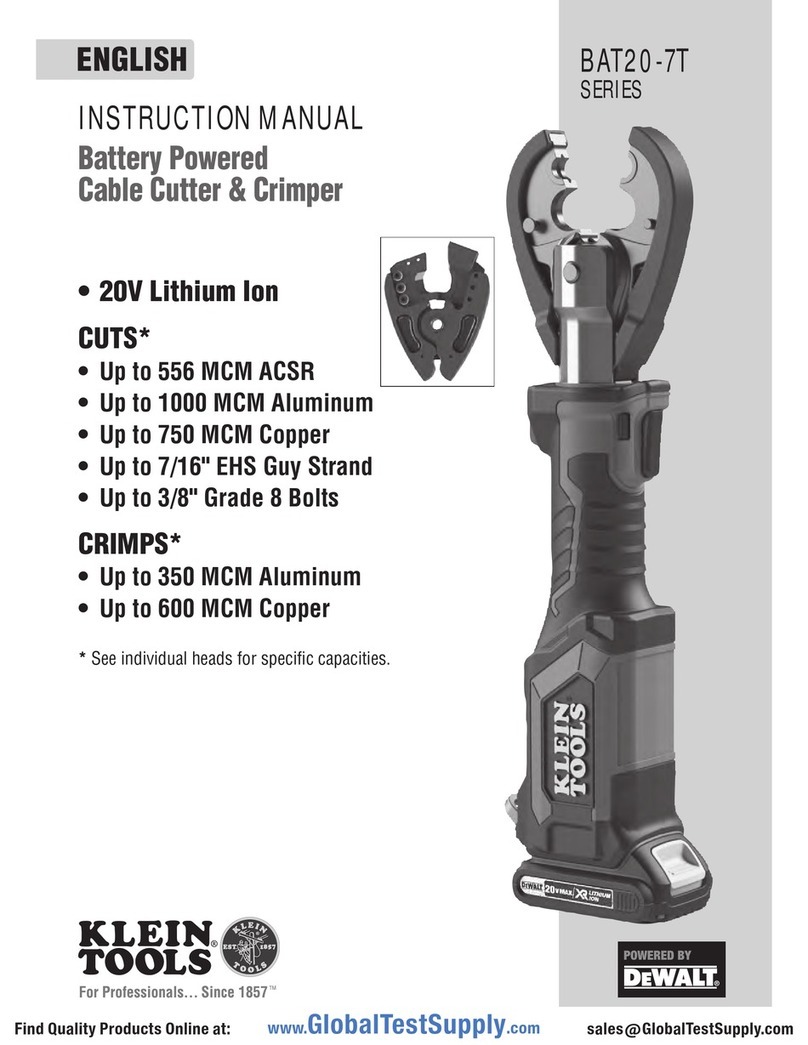 Klein Tools BAT20-7T14 User manual
