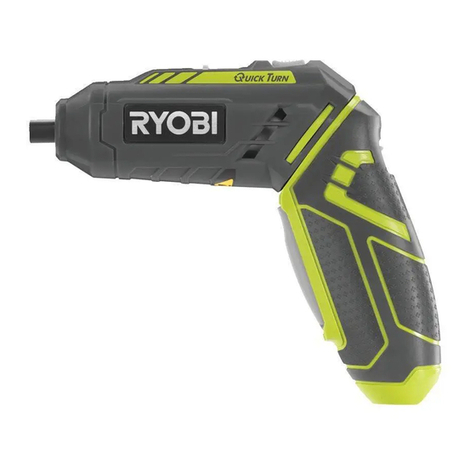 Ryobi R4SDP User manual