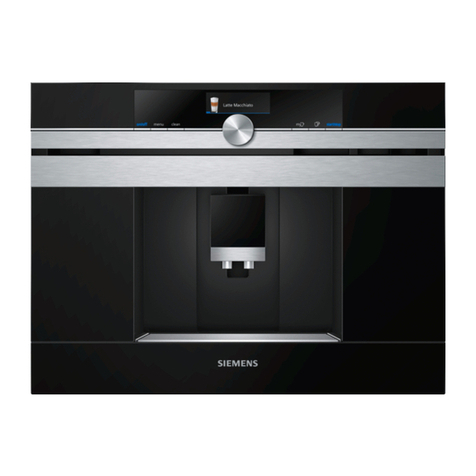 Siemens CT836LEB6W User manual