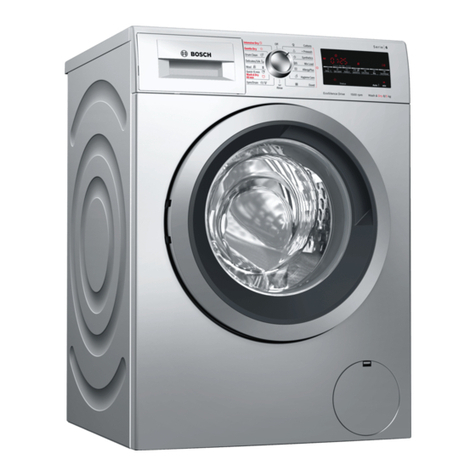 Bosch WVG3046SIN Specification sheet Bosch WVG3046SIN Specification sheet