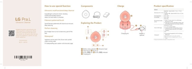 LG Pra.L BCP1 User manual