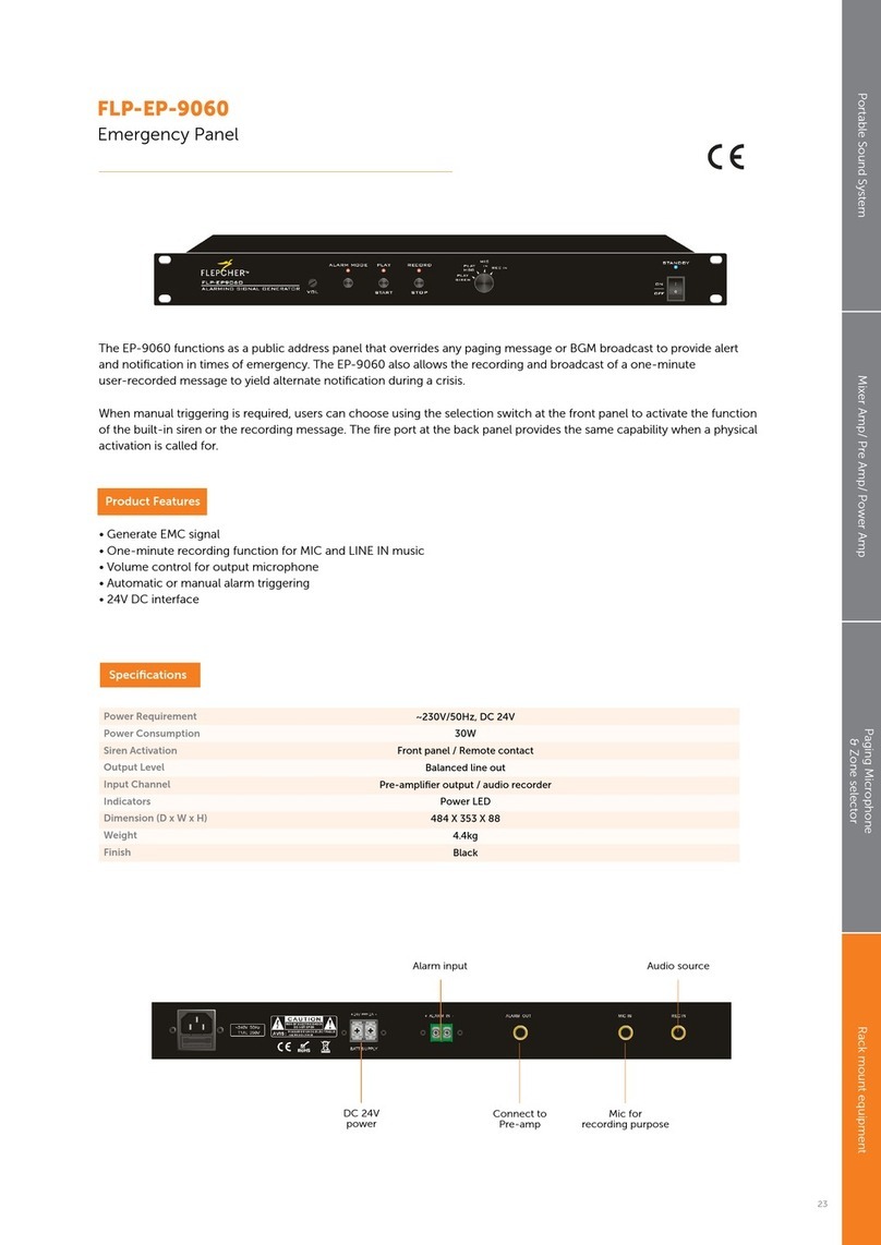 Flepcher FLP-EP9060 Operation manual