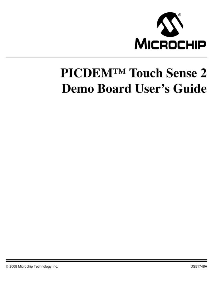 Microchip Technology PICDEM Touch Sense 2 User manual
