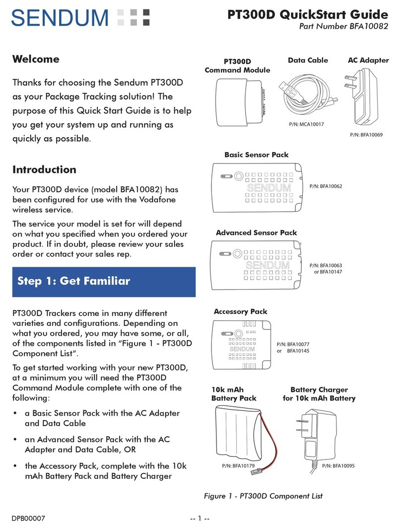 Sendum BFA10082 User manual