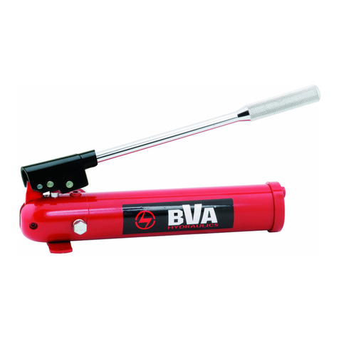 BVA Hydraulics P240L instruction manual