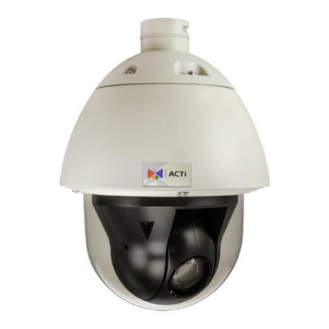 ACTi B916 Hardware manual