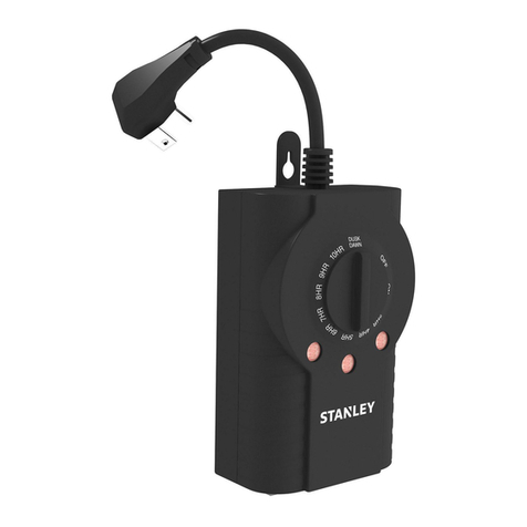 Stanley LIGHTTIMER SELECT TWIN TM501 User manual
