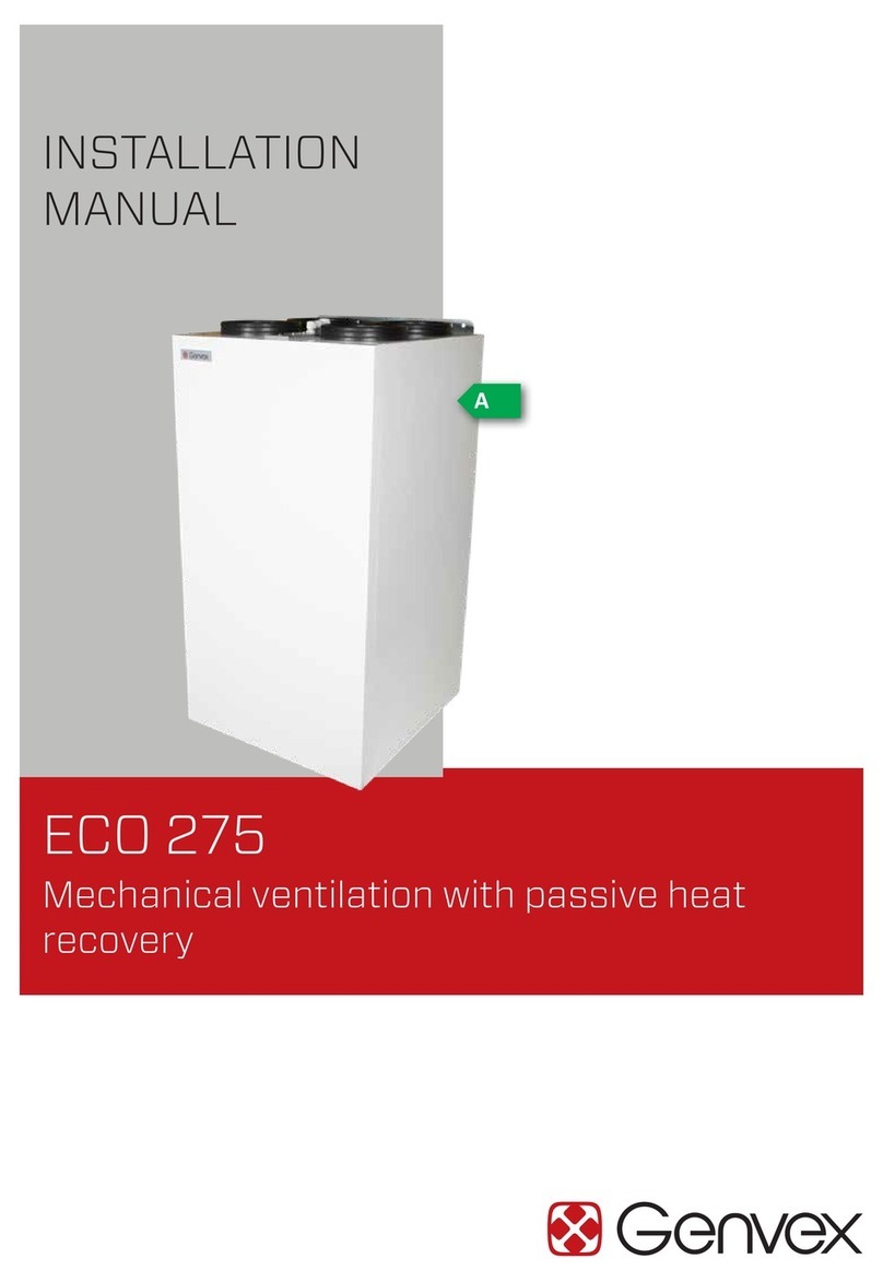 Genvex ECO 275 installation manual Genvex ECO 275 installation manual