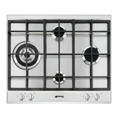 Smeg P64XGHUE User manual
