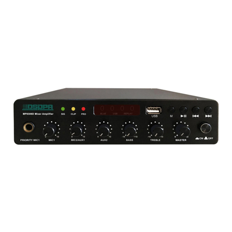 DSPPA MP9306D User manual