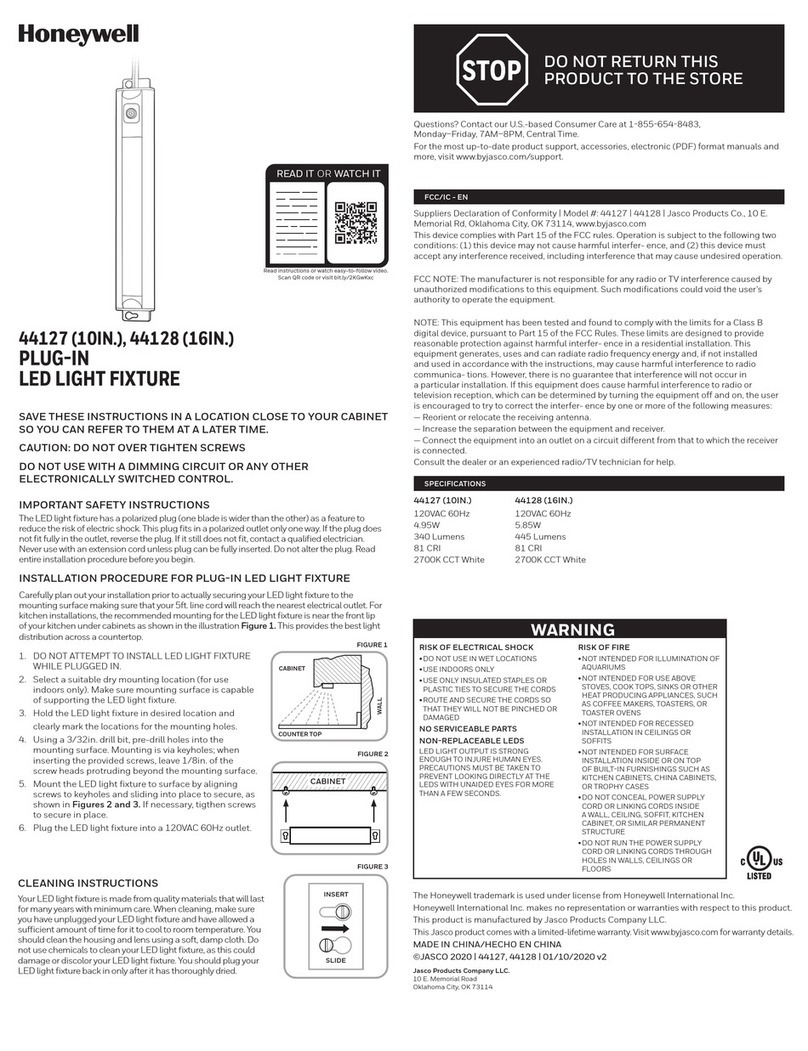 Honeywell 44127 User manual