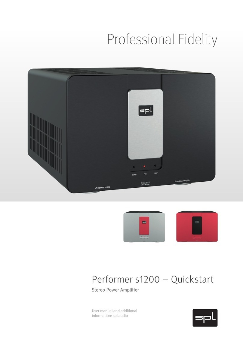 SPL Professional Fidelity Series quick start