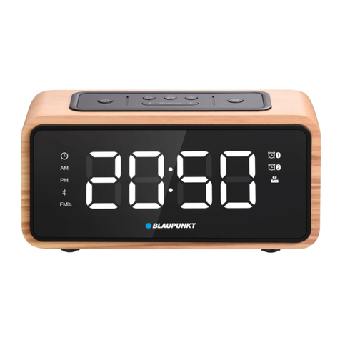 Blaupunkt CR65BT owner's manual