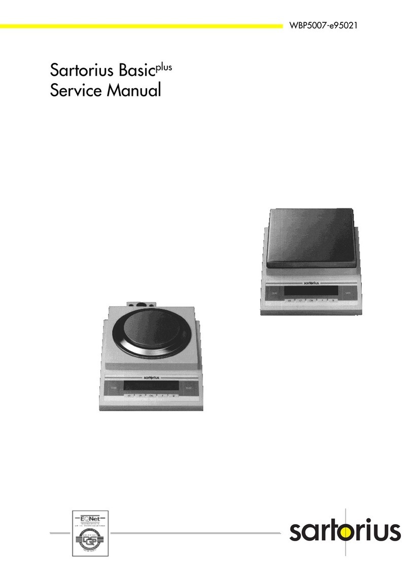 Sartorius Sartorius Basic plus User manual