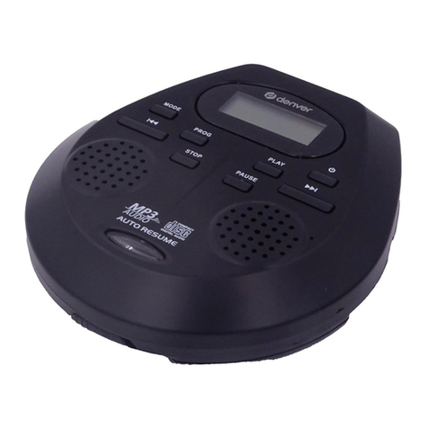 Denver DMP-395B user manual