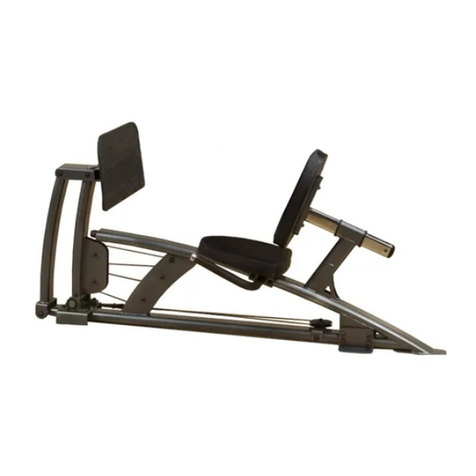 Body Solid FLP Assembly instructions & owner's manual