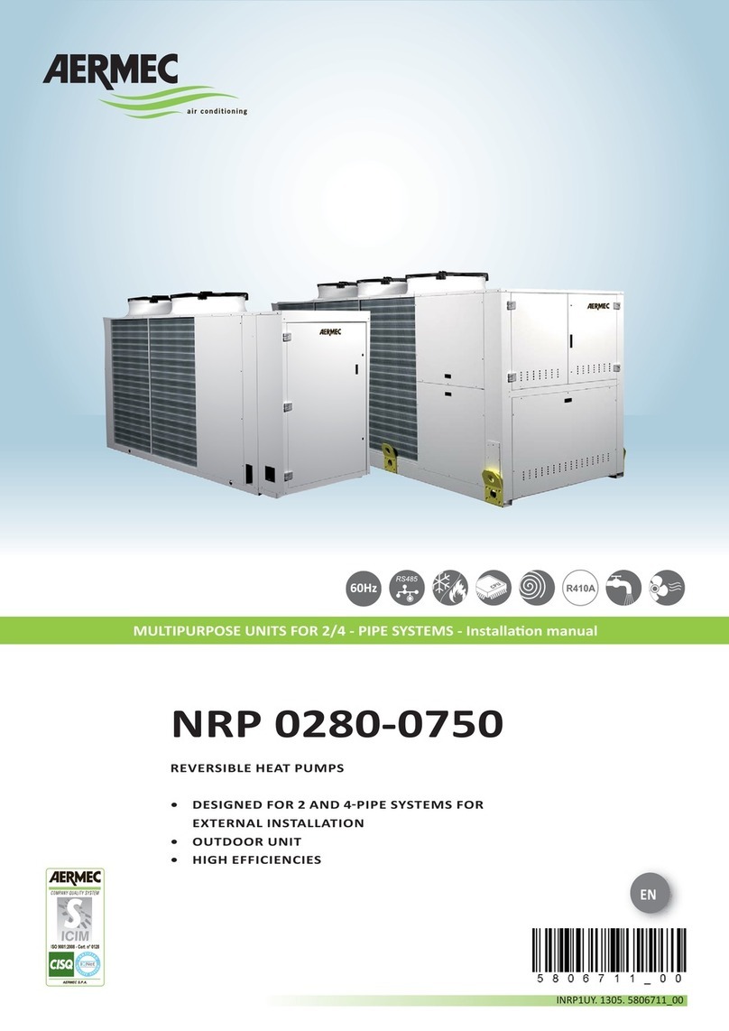 AERMEC NRP 0280-0750 User manual