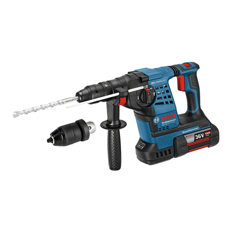 Bosch GBH Professional 36 V-LI Plus Original instructions