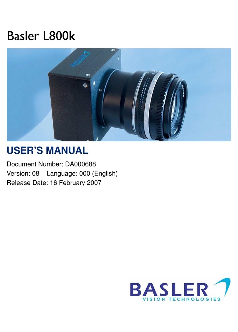 Basler L800k User manual