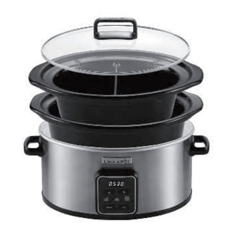 Crock-Pot CHP600 User manual