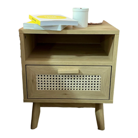 fantastic furniture Java Bedside 1 Drawer manual fantastic furniture Java Bedside 1 Drawer manual
