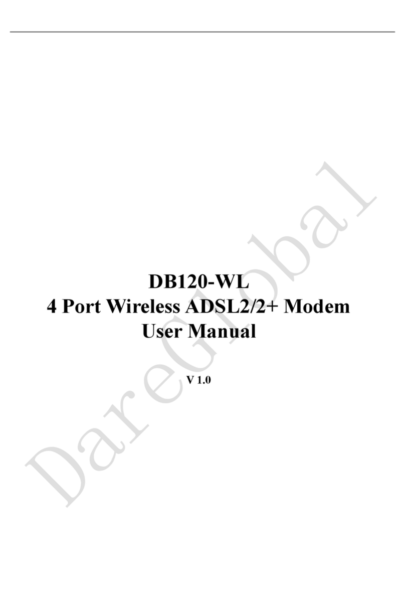 DareGlobal DB120-WL user manual