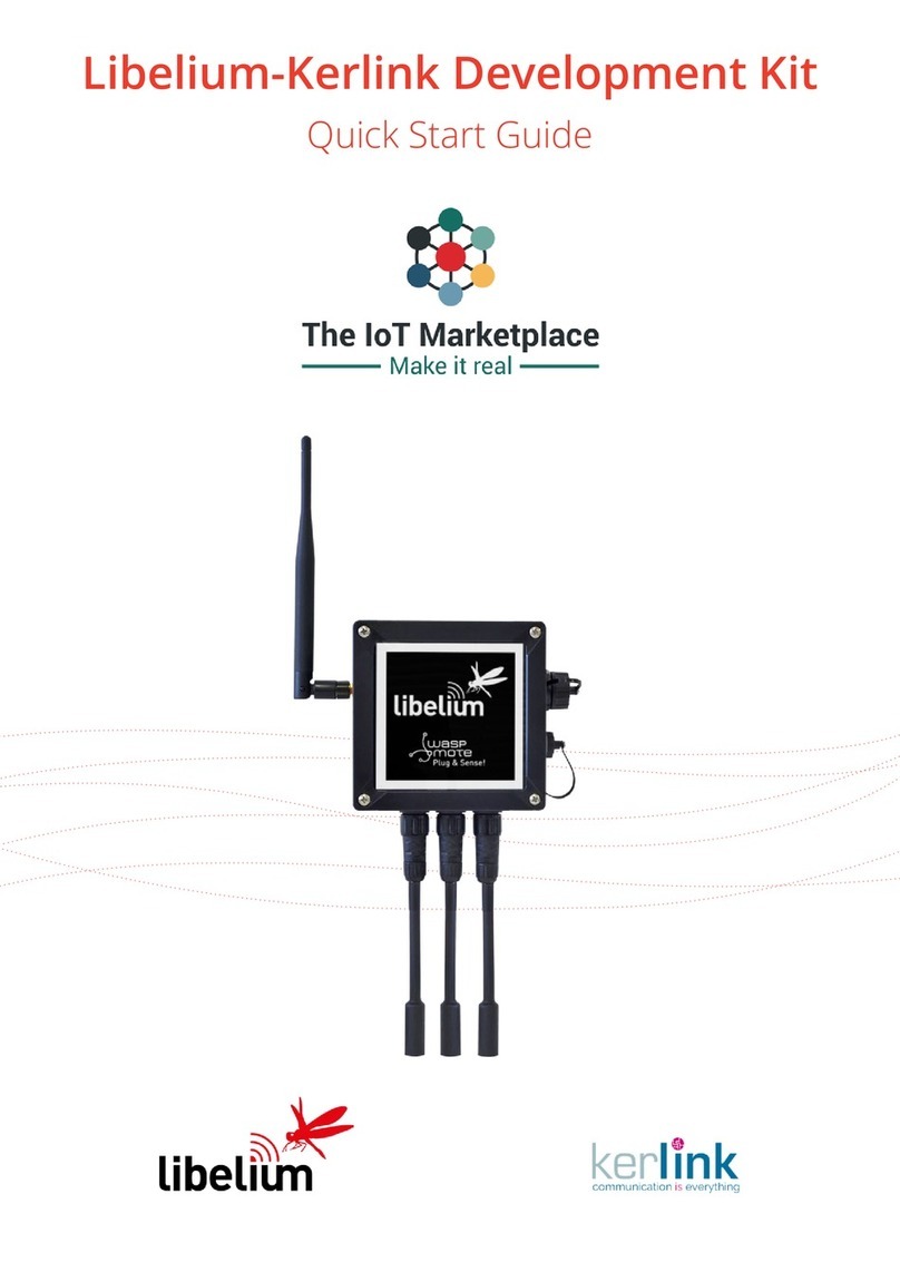 Libelium Kerlink IoT Application Development Kit manual