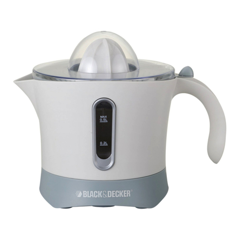 Black & Decker CJ650 User manual
