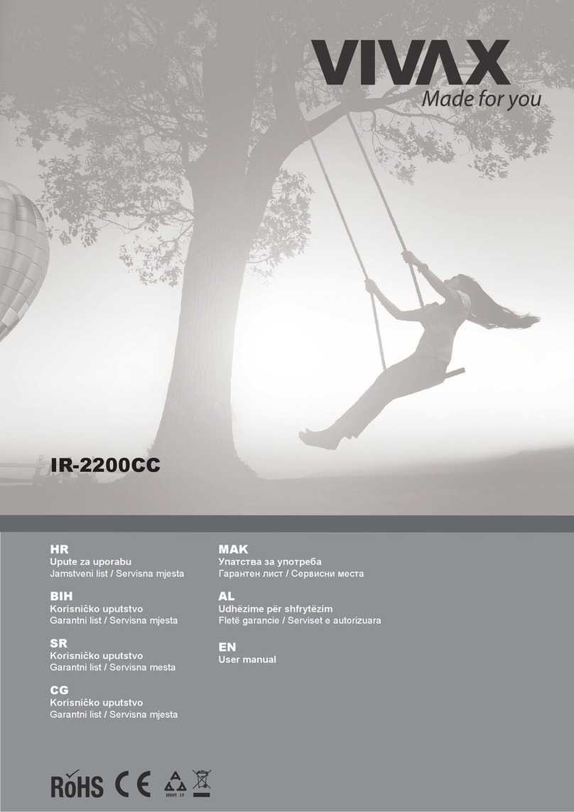 Vivax IR-2200CC User manual