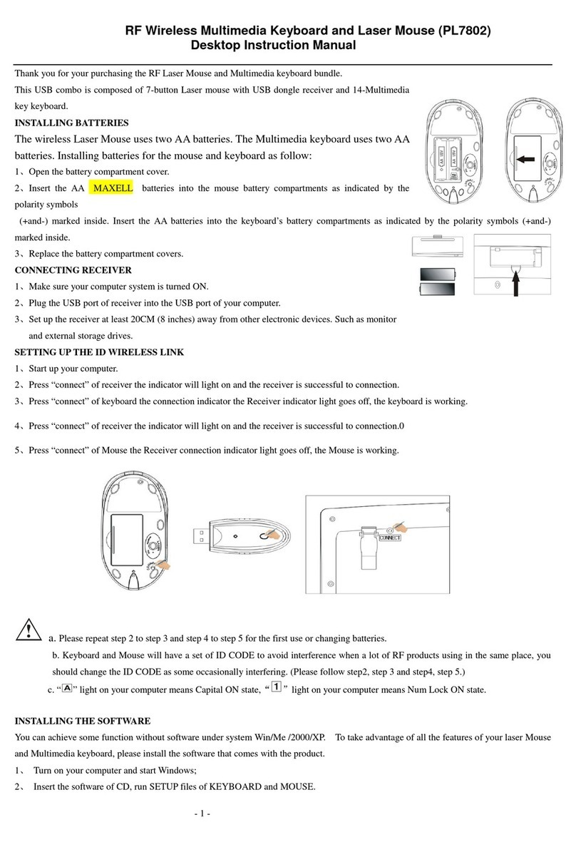 Gtech PL7802 instruction manual