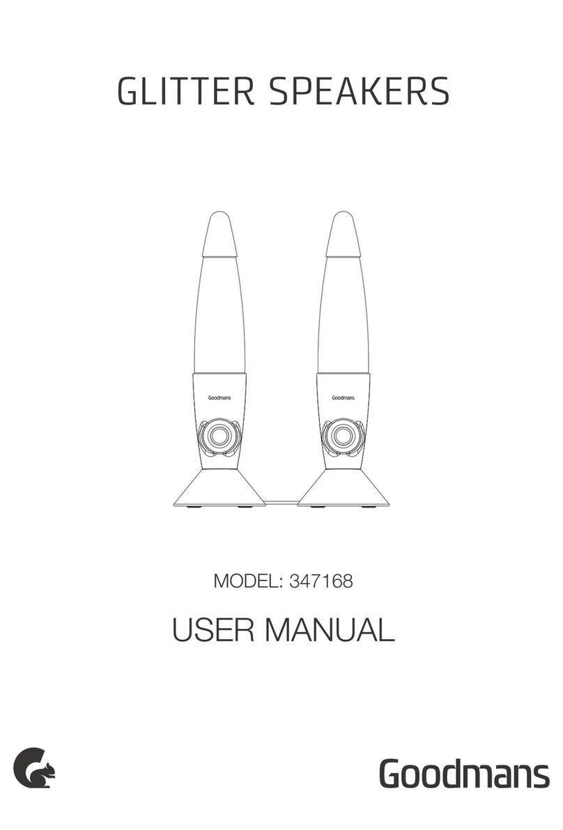 Goodmans 347168 user manual