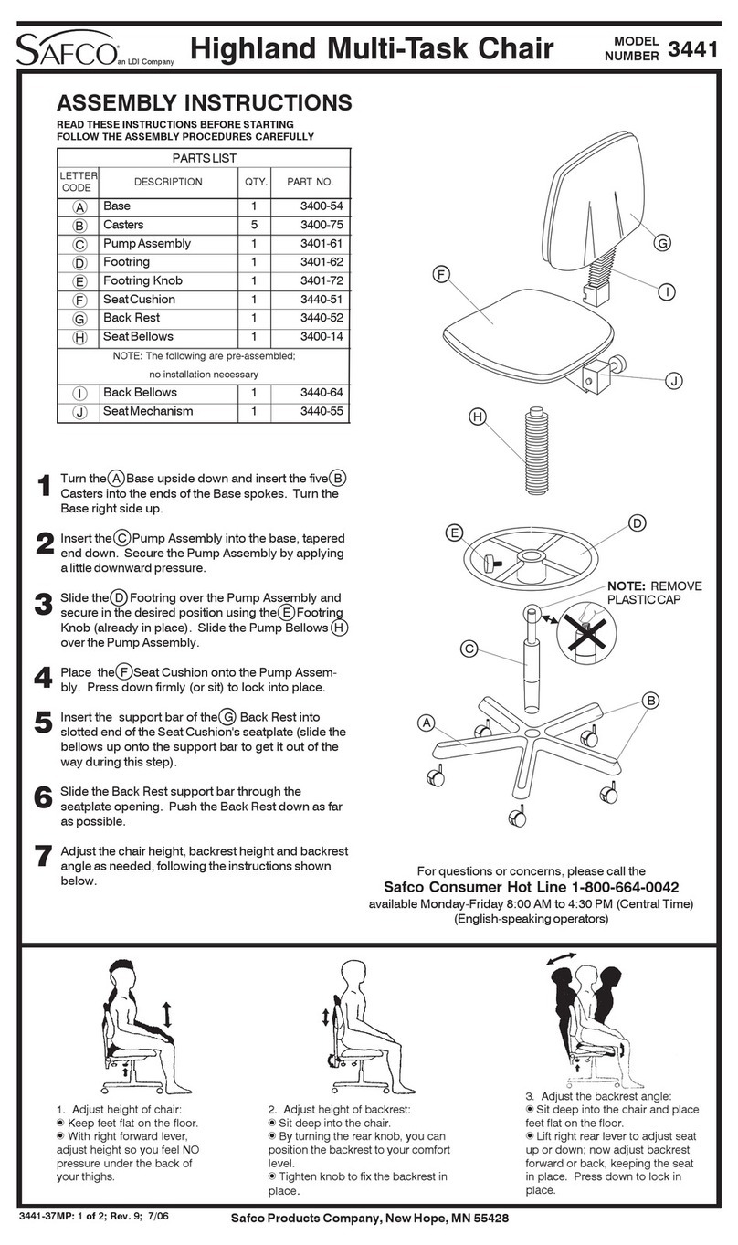 LDI SAFCO 3441 User manual LDI SAFCO 3441 User manual