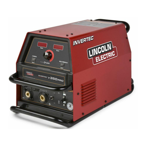 Lincoln Electric INVERTEC V350-PRO CE Operator's manual
