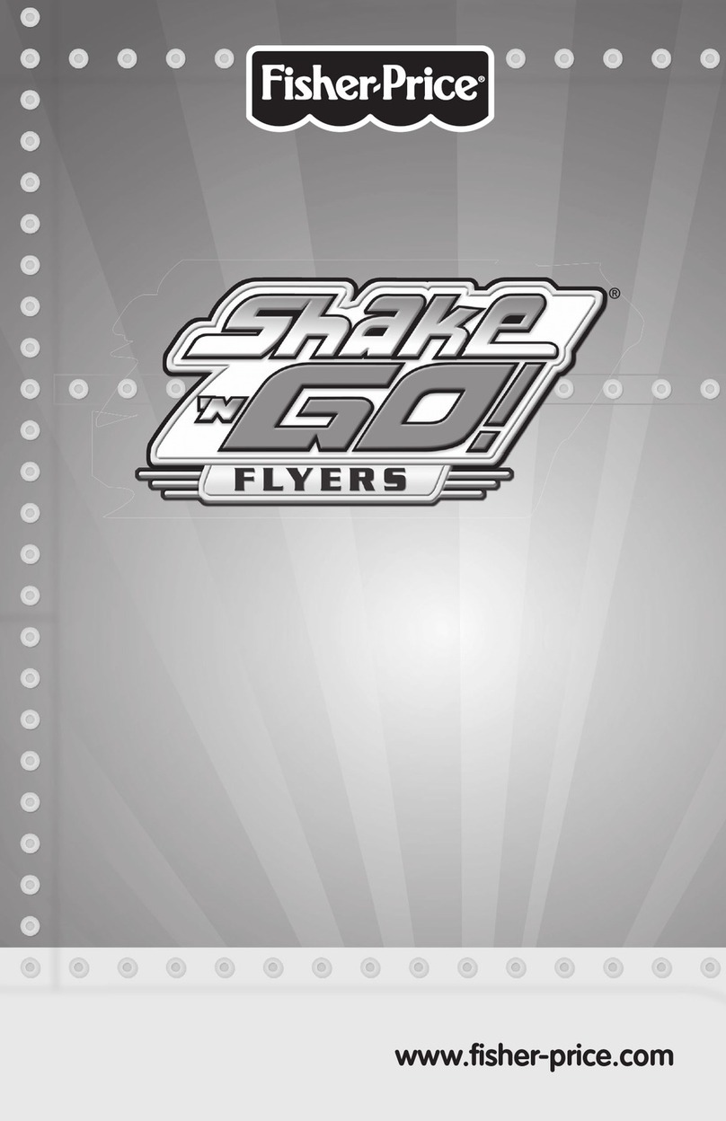 Fisher-Price Shake'n Go Flyers Assembly instructions