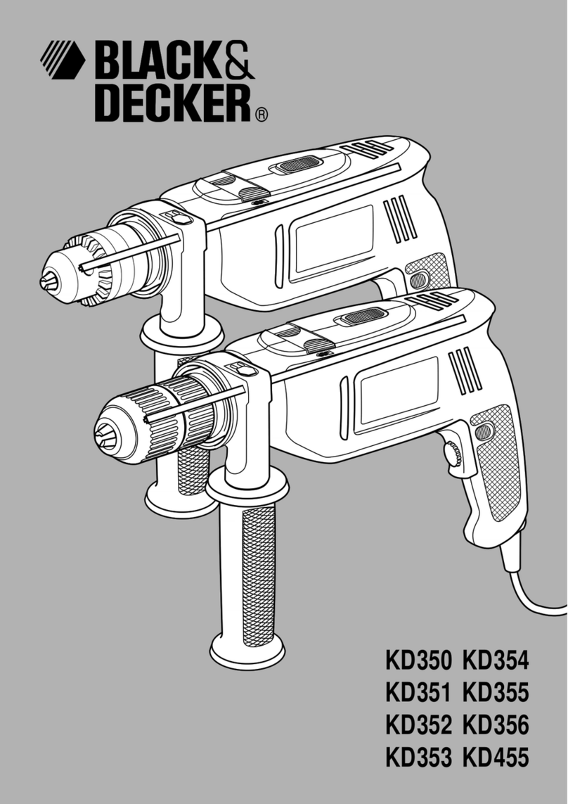 Black & Decker KD354E User manual