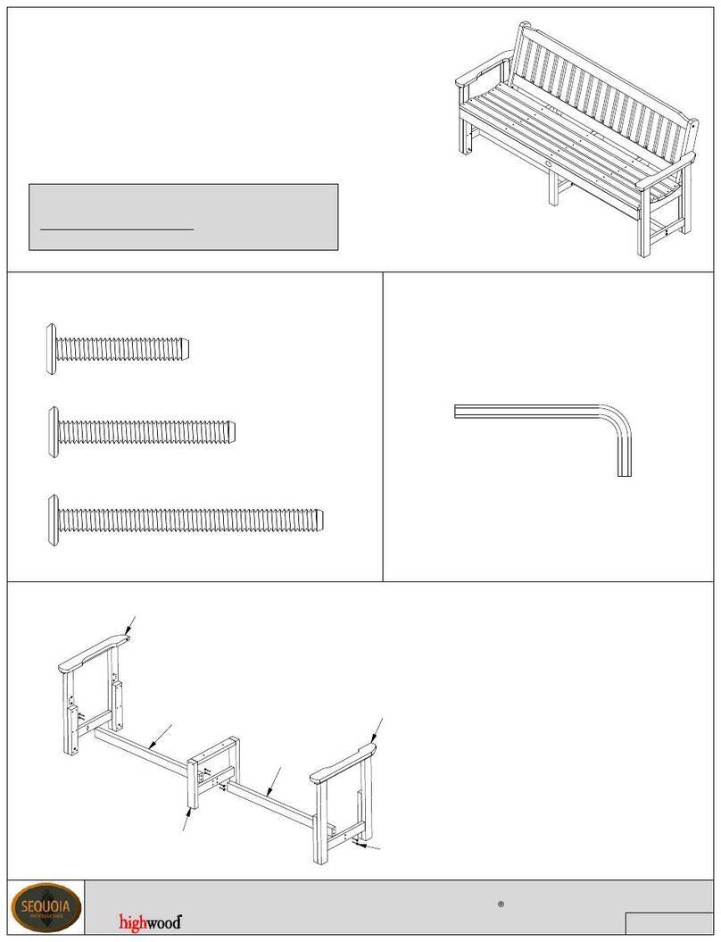 highwood Sequoia Professional Exeter CM-BENSQ62 Assembly guide