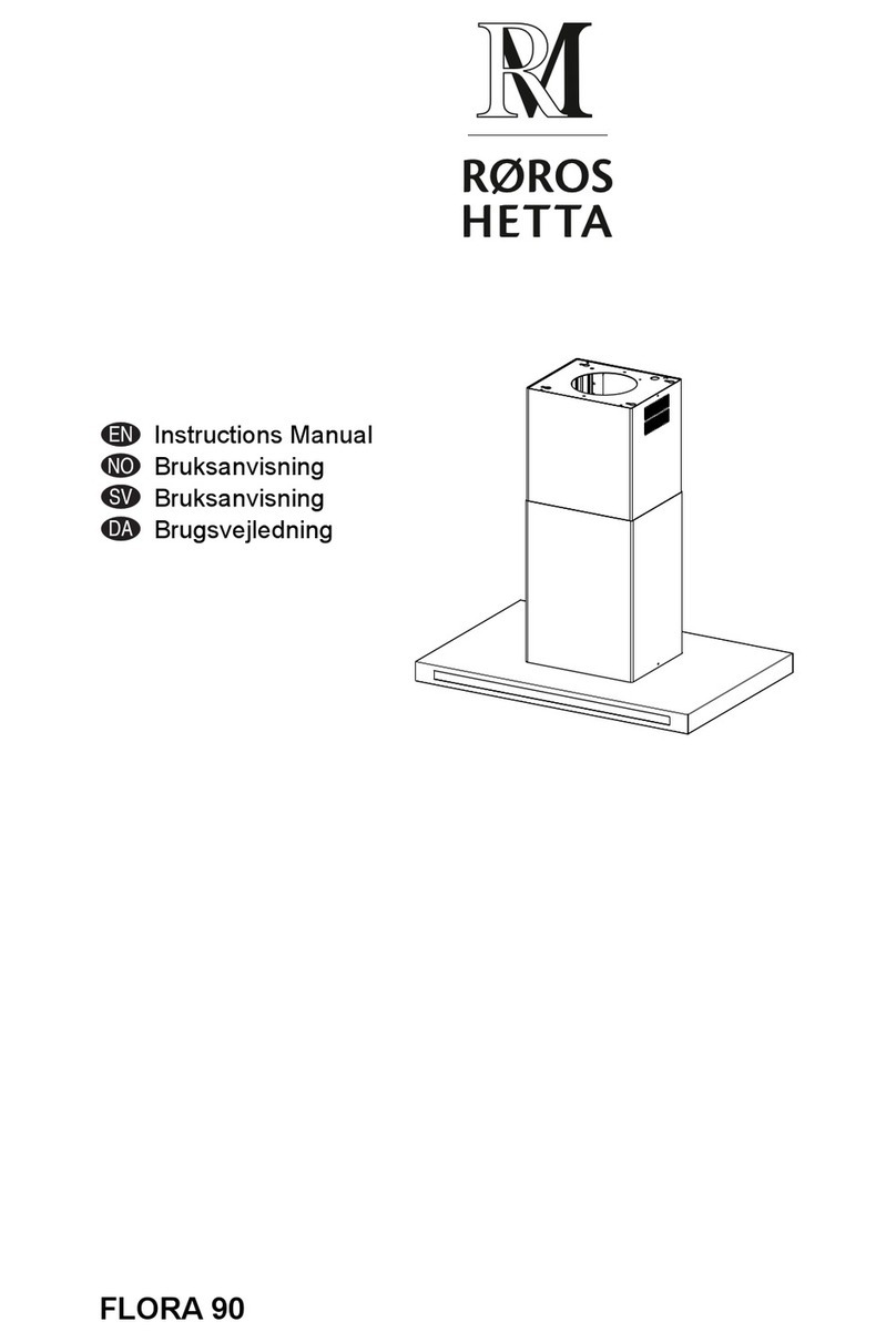 ROROS HETTA FLORA 90 instruction manual