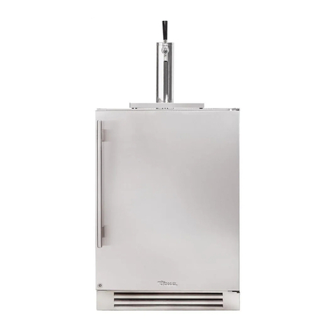 True TRUE RESIDENTIAL TUR-24BD-L-SS-B Installation guide and user's manual