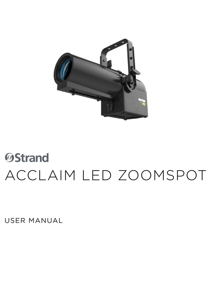 Strand VL2600 Series User manual