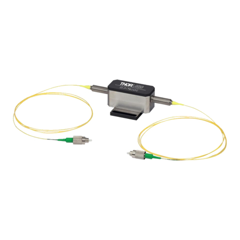 THORLABS IO-F-780APC User manual