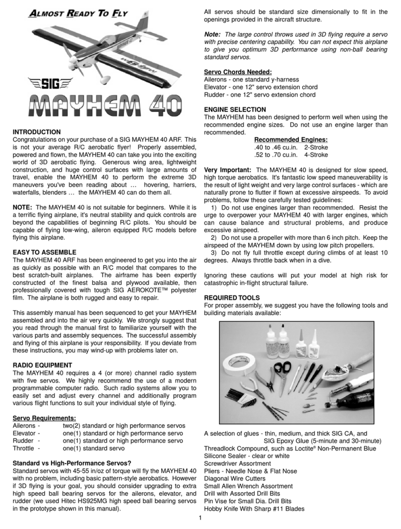 SIG MAYHEM 40 manual