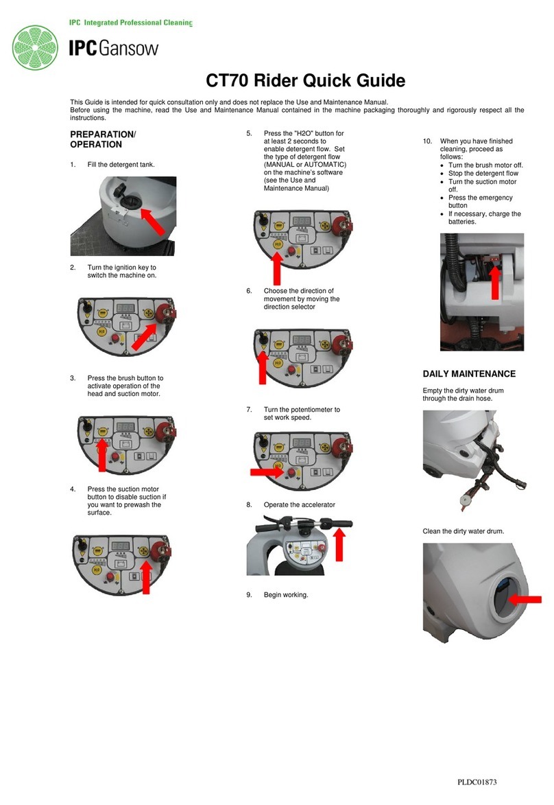 IPC Gansow CT70 Rider User manual