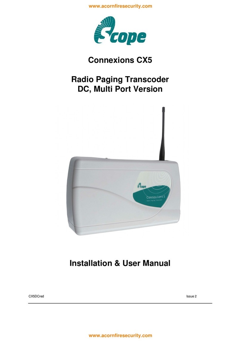 scope Connexions CX5 Instruction Manual