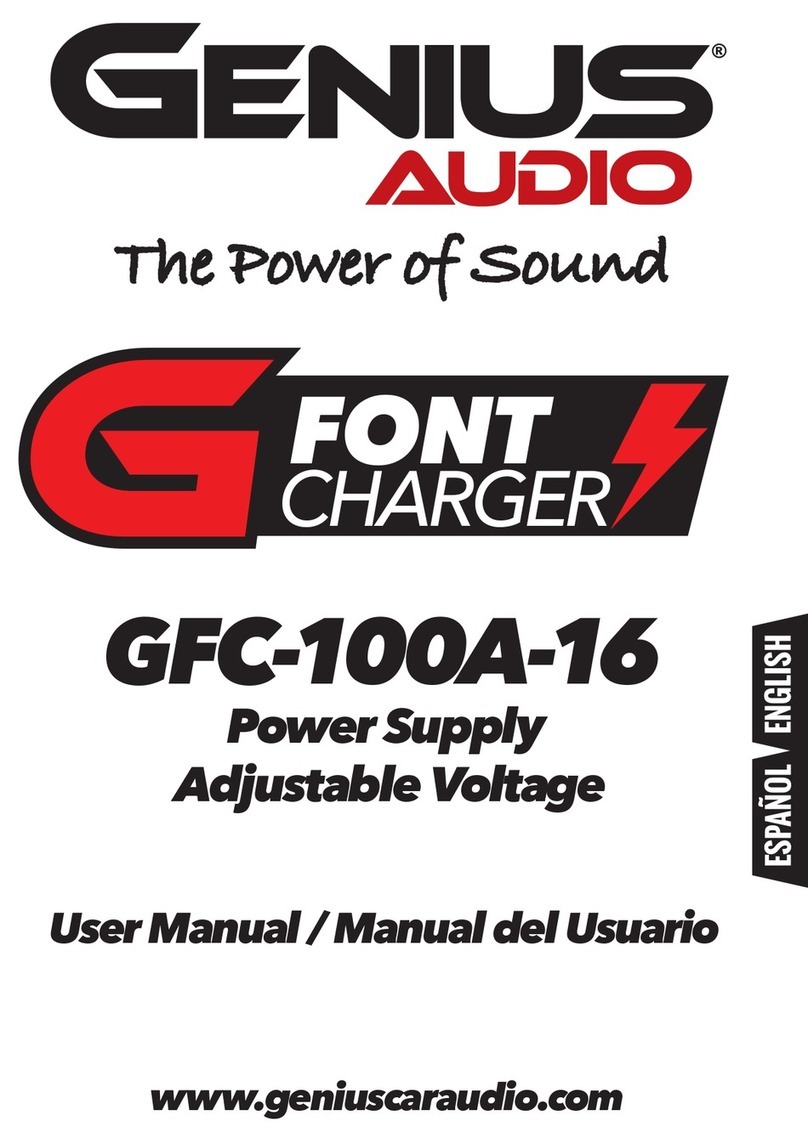 Genius Audio GFC-100A-16 user manual