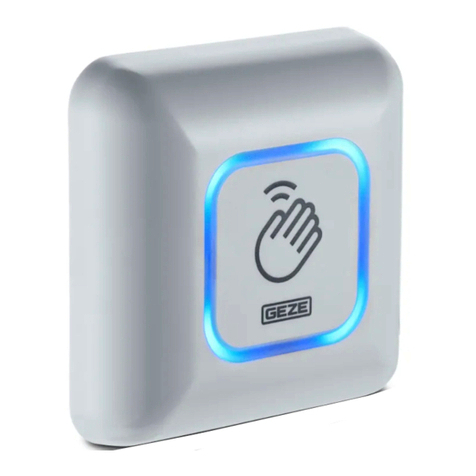 GEZE GC 307+ User manual