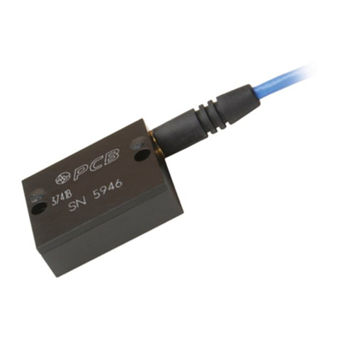 PCB Piezotronics 3741B12200G Installation and operating manual PCB Piezotronics 3741B12200G Installation and operating manual