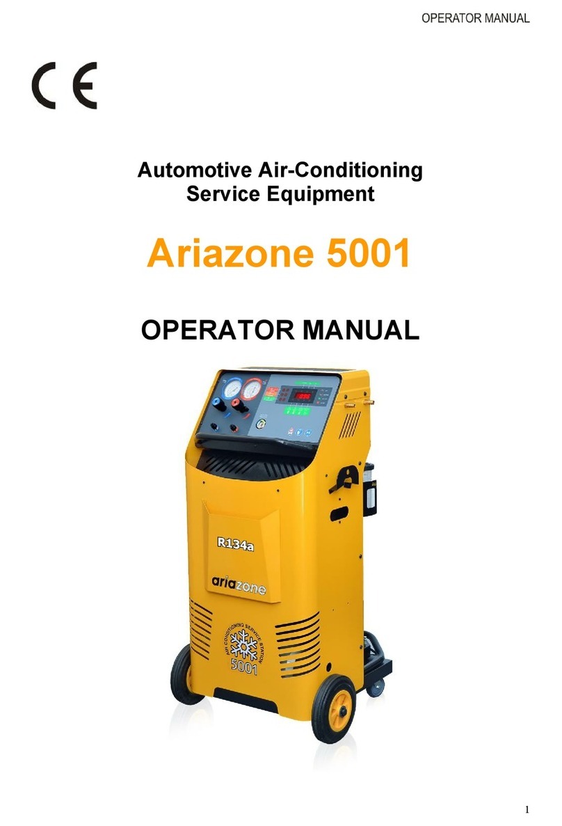 ariazone 5001 Operator's manual