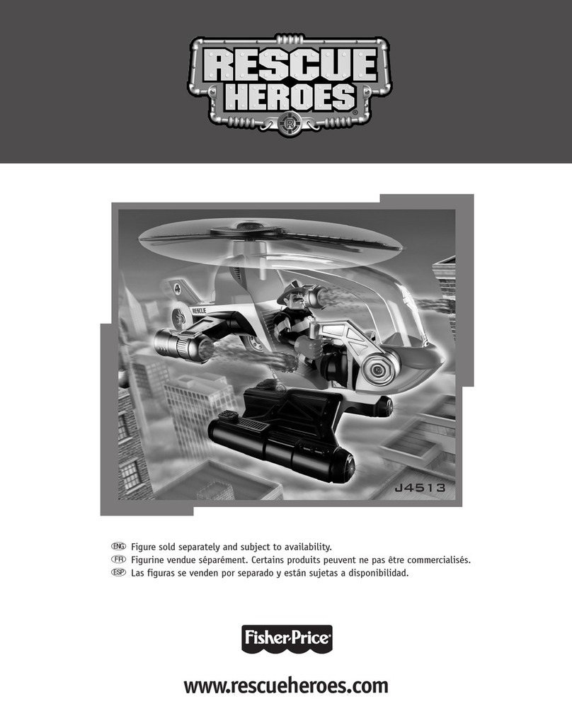 Fisher-Price RESCUE HEROES Assembly instructions