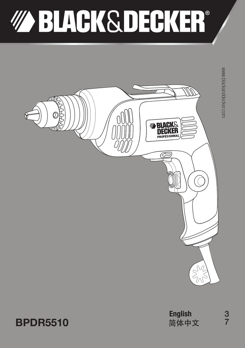 Black & Decker BPDR5510-A9 manual